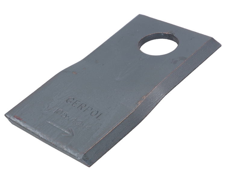 Nożyk kosiarki rotacyjnej 105x49x3  kpl. 12 sztuk Agtech