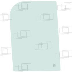 szyba JCB - boczna prawa tylna stała 336/B8532