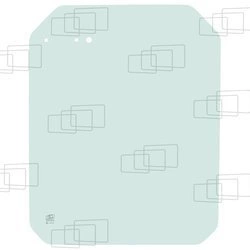 szyba Bobcat - przednia górna 6667155 (3743)