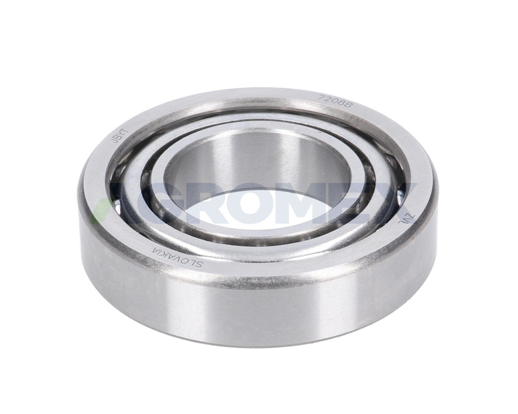 Łożysko kulkowe skośne 7208 B ZVL 40x80x18 SŁOWACJA