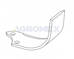 Nożyk MASCHIO 80x10 lewy M74100436 włoski