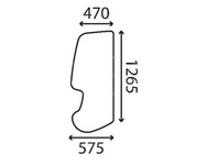 szyba Wacker Neuson - drzwi 1000112049 (4212)