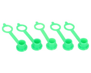 Osłonka smarowniczki M8 kolor zielony TEGER 5 szt