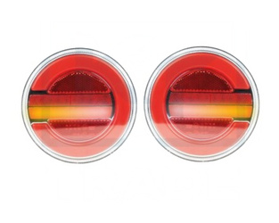 Zestaw lamp LED do przyczepy 3 funkcje z dynamicznym kierunkowskazem