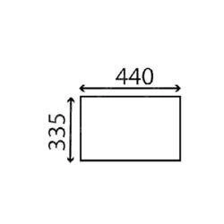 szyba do ciągnika Case, David Brown - tylna dolna K303706 (3666)