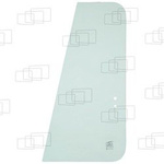 szyba koparka Doosan - drzwi górna tylna 500119-00087 (4382)