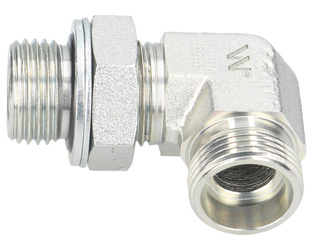 Kolanko hydrauliczne nastawne BB M22x1.5 15L x 1/2"BSP z regulacją Waryński