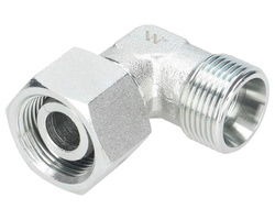 Kolanko hydrauliczne metryczne AB M22x1.5 15L (XEVW) Waryński 