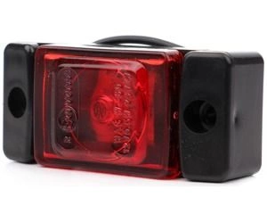 Lampa obrysowa LED 12 V - 24 V tylna czerwona