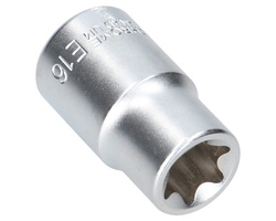 Klucz nasadkowy nasadka 1/2 TORX E16 MJW
