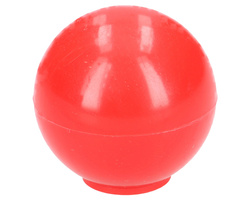 Gałka dźwigni czerwona fi 40mm, M10