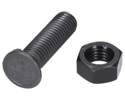 Śruba kpl. płużna dwunoskowa M12x45 mm kl.12.9 Waryński