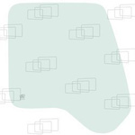 szyba do koparki Daewoo - boczna prawa przednia 903-0051, 903-00051