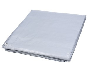 Plandeka SUPER MOCNA 4x6m (srebrna) gramatura 160g/m2