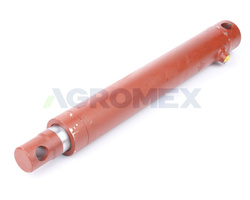 siłownik hydrauliczny z uszami jednostronnego działania wysuw 700mm siła 2t
