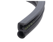 uszczelka gumowa zbrojona nasadzana na profil, ramę 9mm