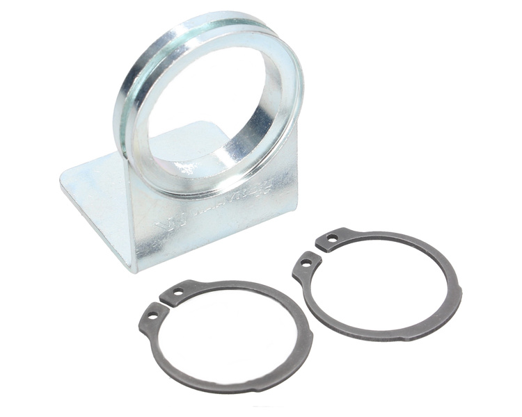 Uchwyt pojedynczy z pierścieniami segera dla szybkozłączy EURO Push-Pull Waryński 