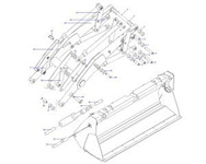 Tuleja ramienia przedniego CAT 430 432 434 436 438 40x53.5x20 9R1496