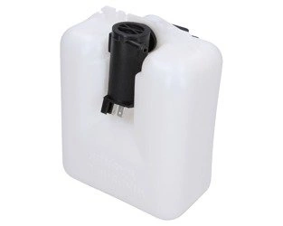 zbiornik płynu do spryskiwaczy do ciągnika, koparki 1,5l z uchwytem i pompką 12V