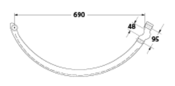 Iglica igła metalowa prasa Italo Svizzera 7610552