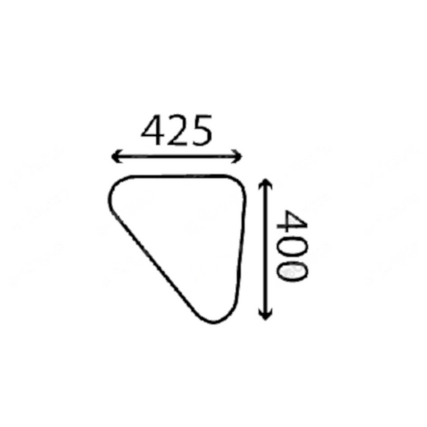 szyba Case - boczna dolna prawa E44000
