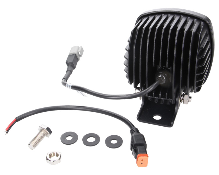 lampa robocza LED 50W MOCNA 6900lm CAT, John Deere Case, Komatsu wiązka skupiona 30 stopni