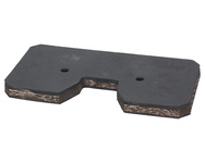 Łopatka gumowa 200x100mm kombajn Deutz-Fahr 06514573