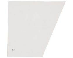 szyba do ciągnika C-360 kabina Szyszka Sapieżyn - drzwi dół ver.II (lewa, prawa) (801A)