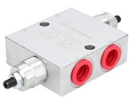 Zawór przelewowy krzyżowy VAU 1/2" 180bar