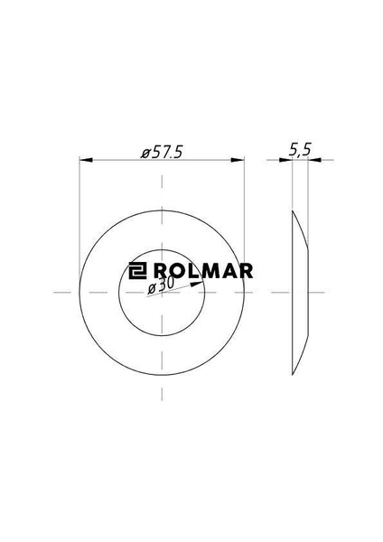 Podkładka satelit mechanizmu różnicowego MF3/MF4