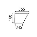 szyba Massey Ferguson - drzwi dolna 3101901M1