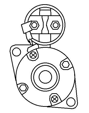 rozrusznik HC Cargo 112534 12V 2.0kW