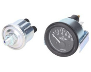 wskaźnik z czujnikiem ciśnienia oleju elektryczny 24V uniwersalny HC CARGO