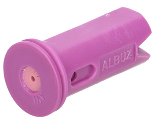 Rozpylacz szczelinowy centryczny eżektorowy uderzeniowy Albuz AVI-OC 80° liliowy