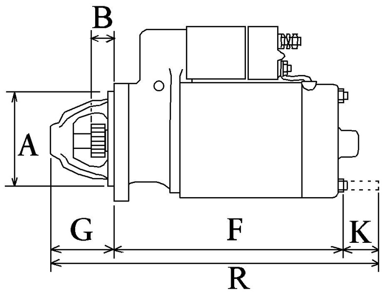 rozrusznik HC Cargo 112534 12V 2.0kW