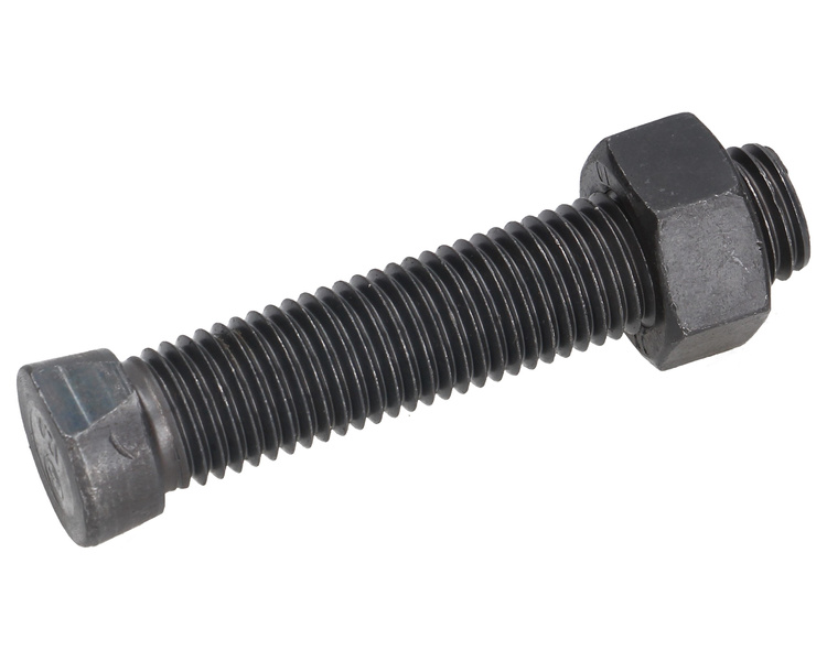 Śruba płużna M16x85mm kl. 12.9 Kverneland oval ścięty z dwóch stron Granit