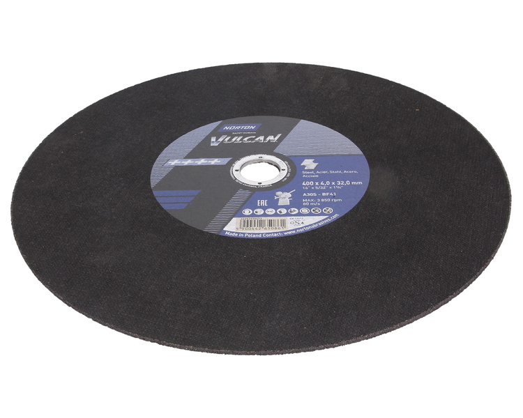 Tarcza ściernica do metalu Norton Vulcan 400x4.0x32.0mm