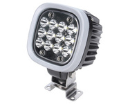 reflektor roboczy LED światło skupione 5830lm MOCNY! jasnoszara ramka