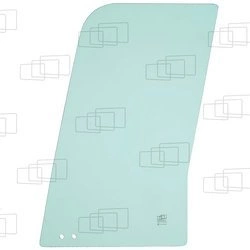 szyba do koparki Hyundai - drzwi górna przednia 71K8-03230