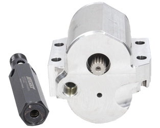 Pompa hydrauliczna Zetor 10/70.114.610 aluminiowa wzmocniona + zawór bezpieczeństwa