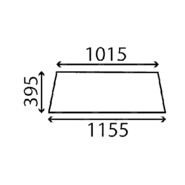 szyba - tylna górna 9956387