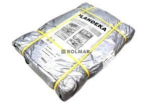 Plandeka MOCNA 10x12m (srebrna) gramatura 110g/m2