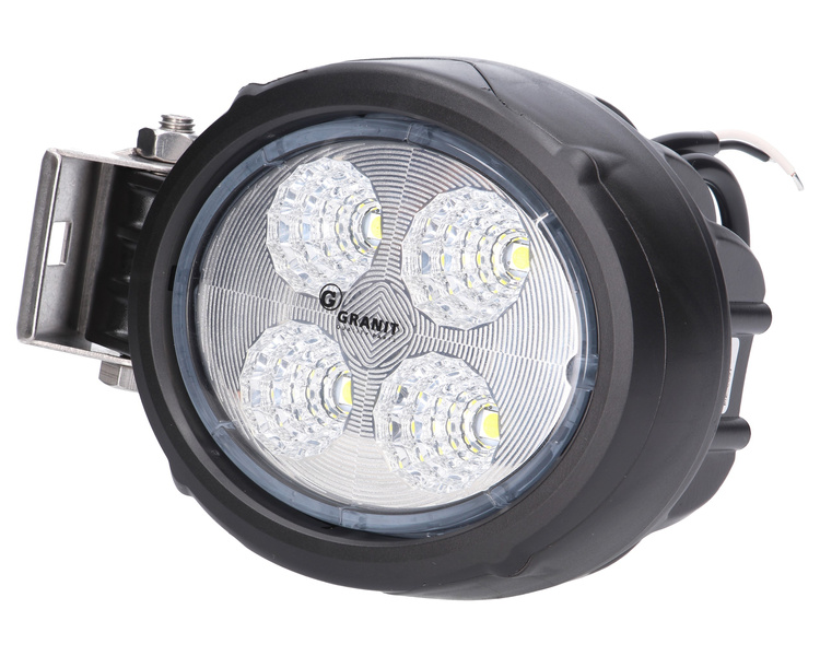 reflektor roboczy LED boczny światło rozproszone 1200lm MOCNY! czarna ramka