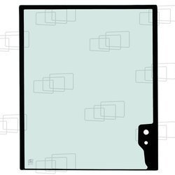 szyba JCB - przednia górna 336/C4873