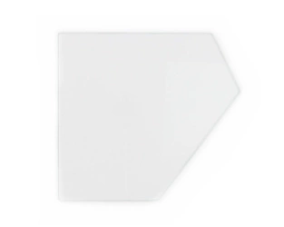 szyba do ciągnika C-360 kabina Koja Smolniki - drzwi dół (385)