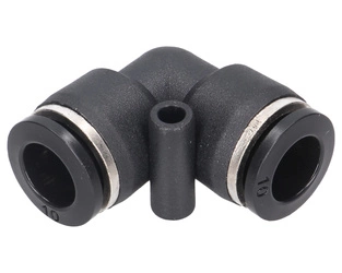 szybkozłącze pneumatyczne kolanko fi 10mm tekalan plastik