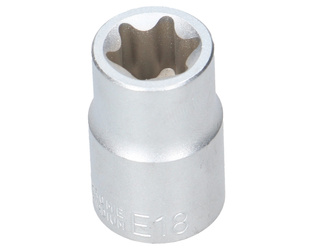 Klucz nasadkowy nasadka 1/2 TORX E18 MJW
