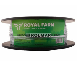 Drut (szpula) do pastucha 500m ocynkowany fi 1.2 mm ROYAL FARM RM-105010018
