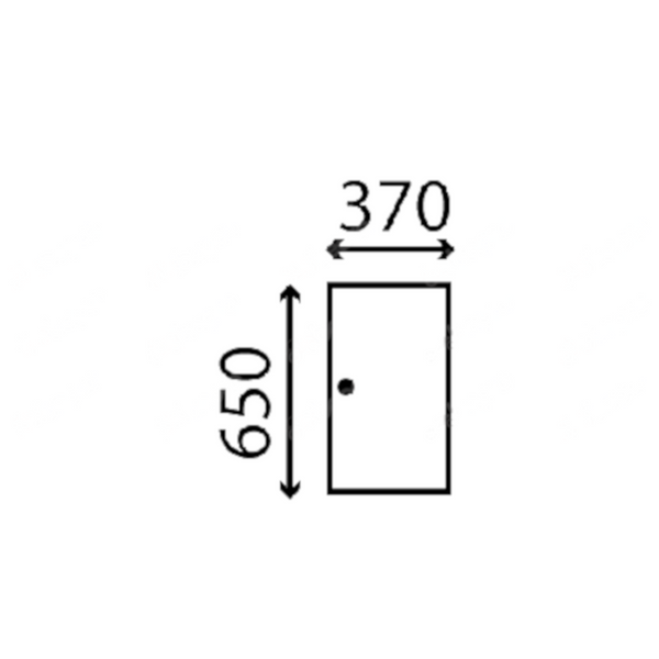 szyba do ciągnika Case - boczna przesuwana 3142716R1 (4803)