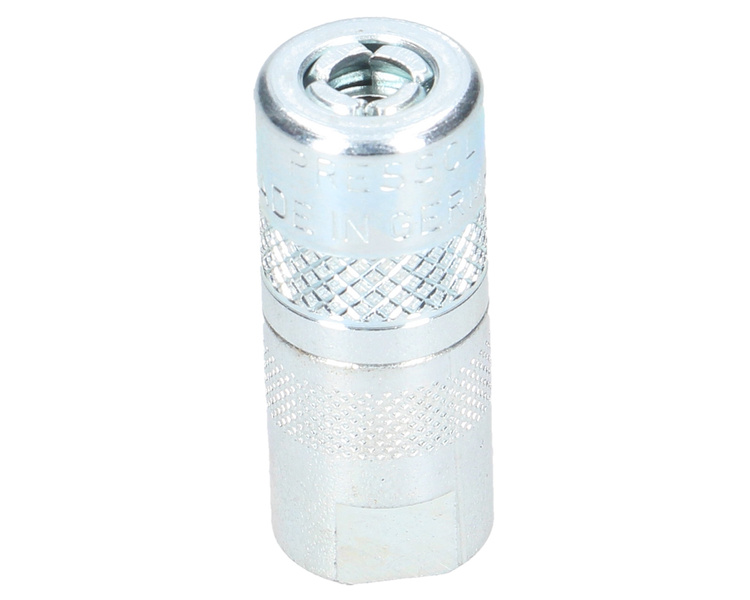 Końcówka węża smarownicy, mufka z 4 szczękami, M 10 x 1 Pressol